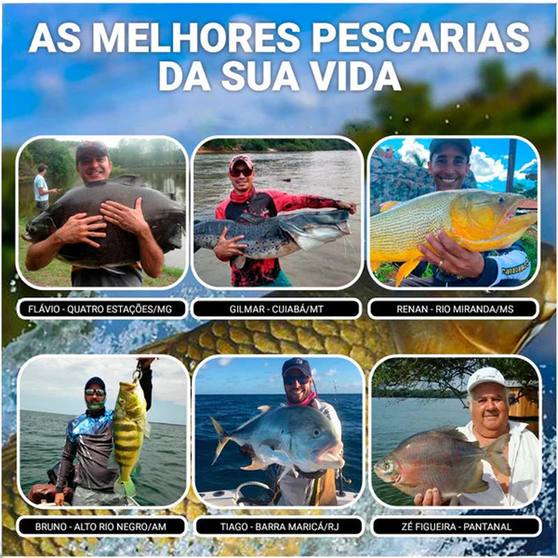 [COMPRE 1 LEVE 3] Super Atrativo de Pesca - Ideal para Todo o Tipo de Pesca